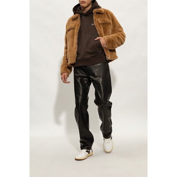 Rhude Rhecess-Hi Sneakers 7 Men's White Maroon Sneakers New - Picture 8 of 13